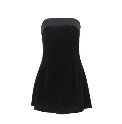 Backless Tube Top Dress